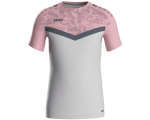 Jako Iconic poliester majica kratkih rukava — svijetlo roza/siva_EliteSport