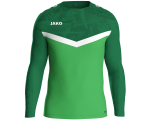Jako Iconic sweat majica dugih rukava — svijetlo zelena/zelena_EliteSport