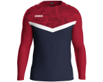 Jako Iconic sweat majica dugih rukava — tamno plava/tamno crveno_EliteSport