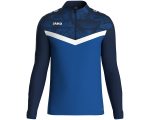 Jako Iconic ziptop majica dugih rukava – plava/tamno plava_EliteSport