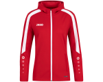 Jako Power jakna s kapuljačom – crvena_EliteSport