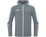 Jako Power jakna s kapuljačom – siva_EliteSport