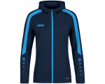 Jako Power jakna s kapuljačom – tamno plava_EliteSport