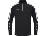 Jako Power ziptop majica dugih rukava –crna_EliteSport