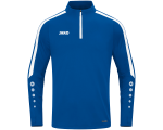 Jako Power ziptop majica dugih rukava – plava_EliteSport