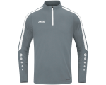Jako Power ziptop majica dugih rukava – siva_EliteSport