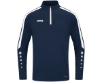Jako Power ziptop majica dugih rukava – tamno mornarsko plava_EliteSport