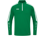 Jako Power ziptop majica dugih rukava – zelena_EliteSport