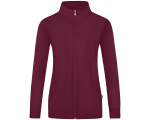 Jako Doubletex jakna s patentom – bordo_EliteSport