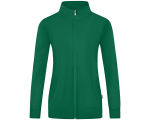 Jako Doubletex jakna s patentom – zelena_EliteSport