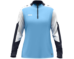 Jako Dynamic ziptop majica dugih rukava – svijetlo plava_EliteSport