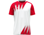 Jako Vintage dres kratkih rukava — bijela/crvena_EliteSport