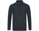 Jako Doubletex ziptop majica dugih rukava — antracit_EliteSport