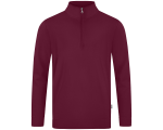 Jako Doubletex ziptop majica dugih rukava — bordo_EliteSport