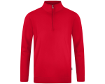 Jako Doubletex ziptop majica dugih rukava — crvena_EliteSport