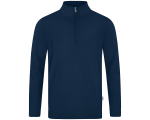 Jako Doubletex ziptop majica dugih rukava — tamno plava_EliteSport