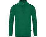 Jako Doubletex ziptop majica dugih rukava — zelena_EliteSport