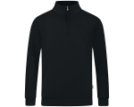 Jako Organic ziptop majica dugih rukava — crna_EliteSport
