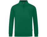 Jako Organic ziptop majica dugih rukava — zelena_EliteSport