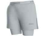 Jako Power kratke hlače 2u1 – svijetlo siva_EliteSport