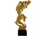 Metalni trofej Golden Carp_EliteSport