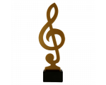 Metalni trofej Treble Clef_EliteSpoet
