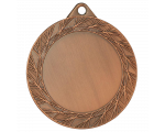 Metalna medalja Sylva s lisnatim vijencem 70mm_EliteSport