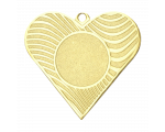 Metalna medalja Amora u obliku srca 50x50mm_EliteSport