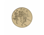 Trkački aluminijski emblem s motivom više trkača_EliteSport