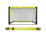 Bazookagoal Teleskopski Gol - 120 × 75 cm Žuto bijeli - Funino Nogometni Mini Gol