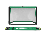 Bazookagoal Teleskopski Gol - 120 × 75 cm Zeleno-bijeli - Funino Nogometni Mini Gol