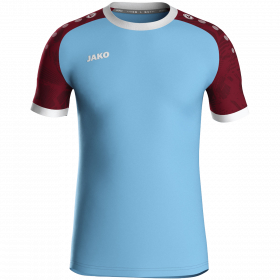 Jako Iconic dres kratkih rukava - svijetlo plava/bordo_EliteSport