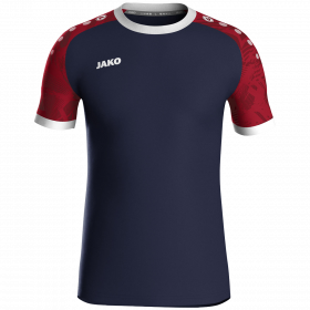 Jako Iconic dres kratkih rukava — tamno plava/tamno crvena_EliteSport