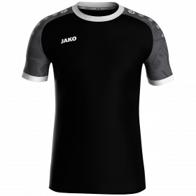 Jako Iconic dres kratkih rukava - crna/antracit_EliteSport