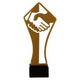 Metalni trofej Handshake_EliteSport