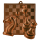 Šahovska medalja Gambit s motivom šahovskih figura 69x65mm_EliteSport