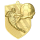 Nogometna medalja Striker s motivom igrača i lopte 78x67mm_EliteSport