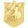 Rukometna medalja Handor s motivom igrača i lopte 78x65mm_EliteSport