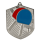Stolnoteniska medalja Spinova s motivom reketa i loptice 80x64mm_EliteSport