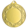 Metalna medalja Vectra s geometrijskim rubom 40mm_EliteSport