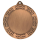 Metalna medalja Fronda s reljefnim lisnatim rubom 70mm_EliteSport