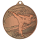 Medalja Kensei za borilačke sportove s motivom borca 45mm_EliteSport