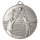 Odbojkaška medalja Volleyra s motivom igrača na mreži 45mm_EliteSport