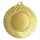 Metalna medalja Solara s reljefnim zrakama 45mm_EliteSport