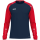 Jako Sonic majica dugih rukava — tamno mornarsko plava/crvena_EliteSport