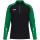 Jako Sonic ziptop majica dugih rukava – crna/zelena_EliteSport