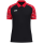 Jako Sonic polo majica kratkih rukava – crna/crvena_EliteSport