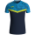 Jako Iconic polo majica kratkih rukava – nebesko plava/tamno plava/neon žuta_EliteSport