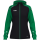Jako Sonic jakna s kapuljačom – crna/zelena_EliteSport