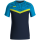 Jako Iconic poliester majica kratkih rukava — nebesko plava/tamno plava/neon žuta_EliteSport